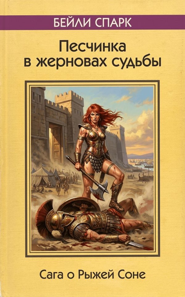 Обложка книги «Рыжая Соня и песчинка в жерновах судьбы»