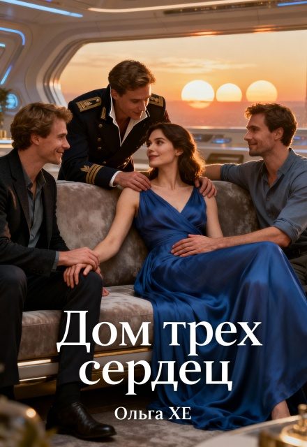 Обложка книги «Дом трех сердец»