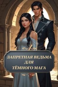Обложка книги «Запретная ведьма для тёмного мага»