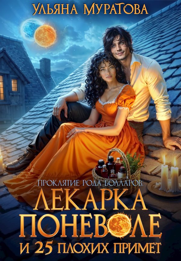 Обложка книги «Лекарка поневоле и 25 плохих примет»