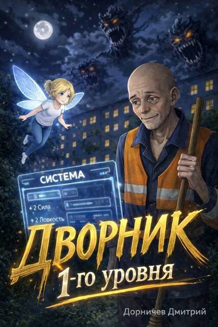 Обложка книги «Дворник 1-го уровня. Том 1»