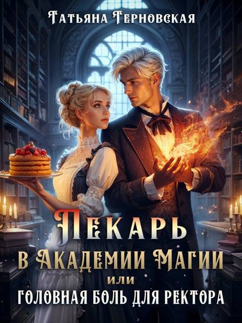 Обложка книги «Пекарь в Академии магии, или Головная боль для ректора»