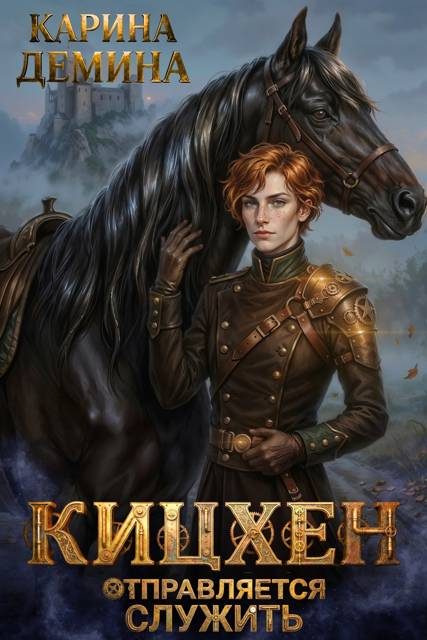 Обложка книги «Кицхен отправляется служить»