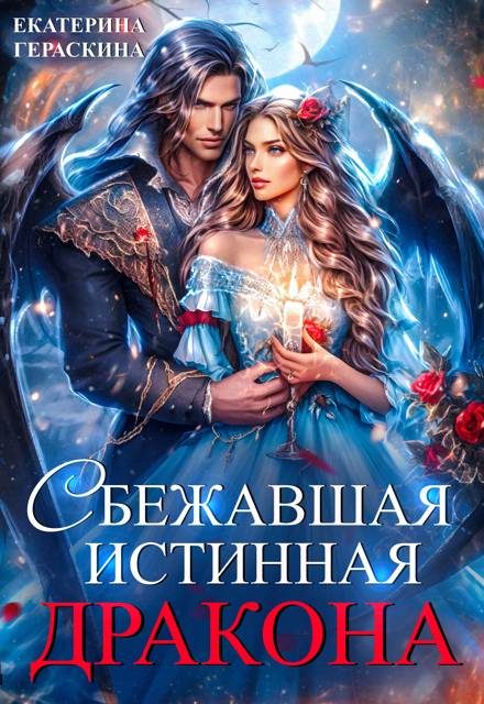 Обложка книги «Сбежавшая истинная дракона»