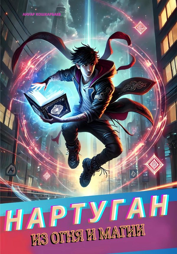 Обложка книги «Нартуган: Из огня и магии»