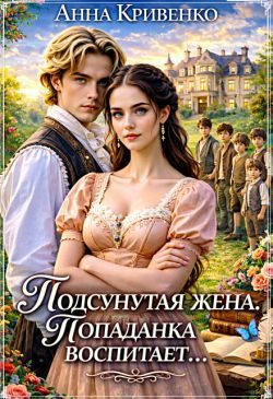 Обложка книги «Подсунутая жена. Попаданка воспитает...»