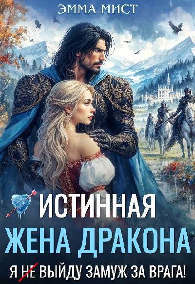 Обложка книги «Истинная жена дракона. Я (не) выйду замуж за врага!»
