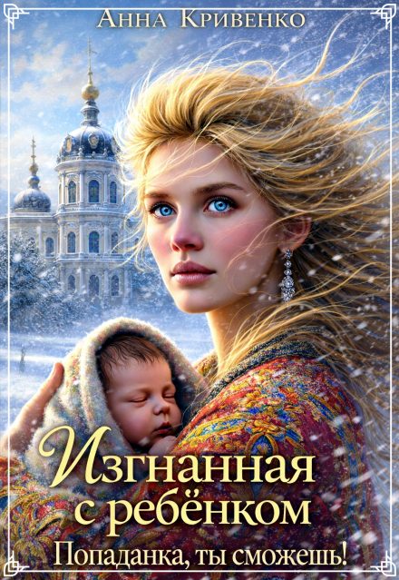 Обложка книги «Изгнанная с ребёнком. Попаданка, ты сможешь!»