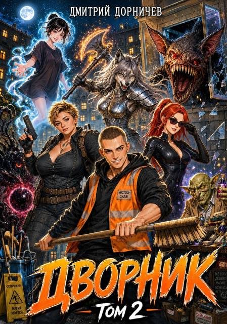Обложка книги «Дворник 5-го уровня. Том 2»