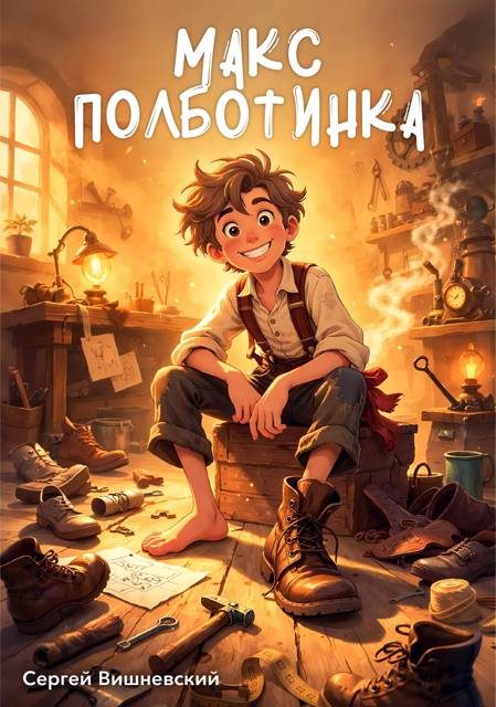 Обложка книги «Макс "Полботинка" - 1»