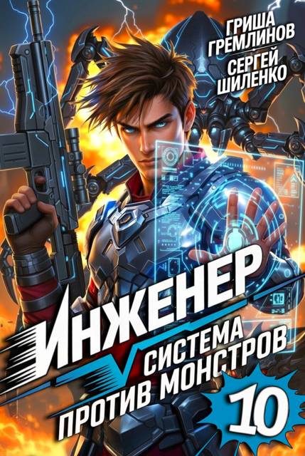 Обложка книги «Инженер. Система против монстров 10»