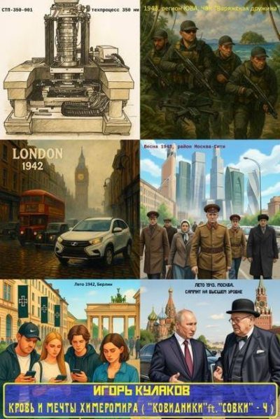 Обложка книги «Кровь и мечты химеромира»