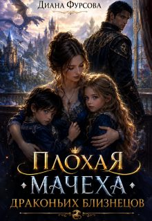 Обложка книги «Плохая мачеха драконьих близнецов»