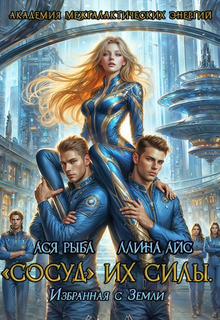 Обложка книги «"Сосуд" их силы. Избранная с Земли»