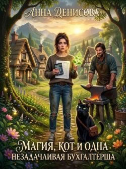 Обложка книги «Магия, кот и одна незадачливая бухгалтерша»