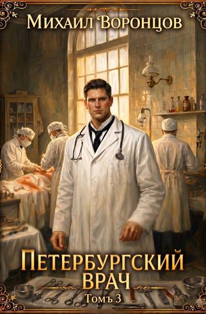 Обложка книги «Петербургский врач 3»