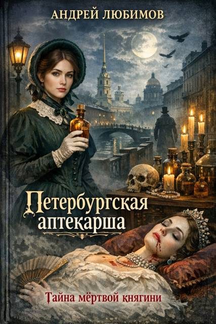 Обложка книги «Петербургская аптекарша. Тайна мертвой княгини»