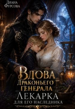 Обложка книги «Вдова драконьего генерала. Лекарка для его наследника»