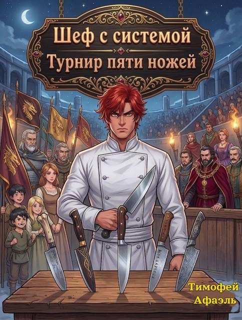 Обложка книги «Шеф с системой. Турнир пяти ножей»
