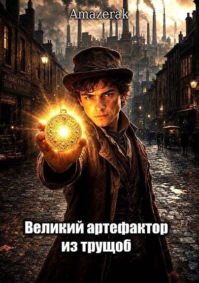 Обложка книги «Великий артефактор из трущоб»
