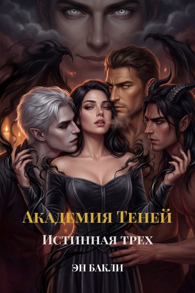 Обложка книги «Академия Теней. Истинная трех»