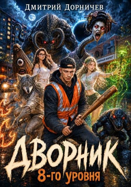 Обложка книги «Дворник 8-го уровня. Том 3»