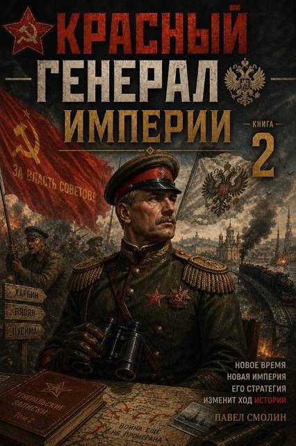Обложка книги «Красный генерал Империи 2»