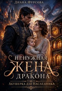 Обложка книги «Ненужная жена дракона. Акушерка для наследника»