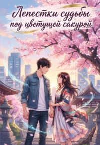 Обложка книги «Лепестки судьбы под цветущей сакурой»