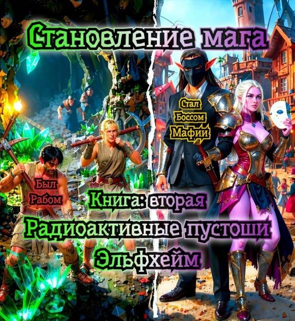 Обложка книги «Радиоактивные пустоши. Эльфхейм.»