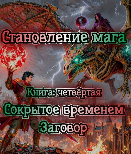 Обложка книги «Сокрытое временем. Заговор.»