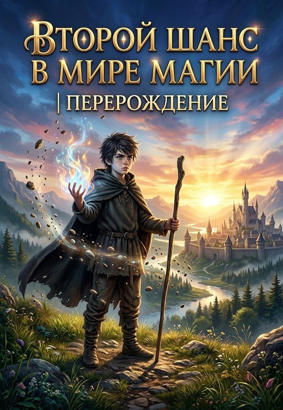 Обложка книги «Второй шанс в мире магии»