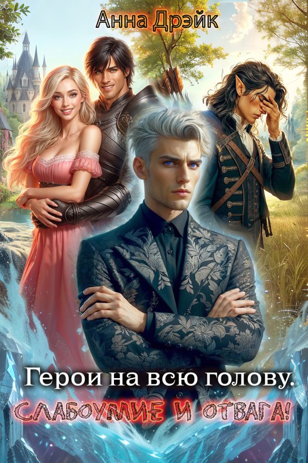 Обложка книги «Герои на всю голову. Слабоумие и отвага»