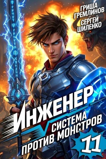Обложка книги «Инженер. Система против монстров 11»
