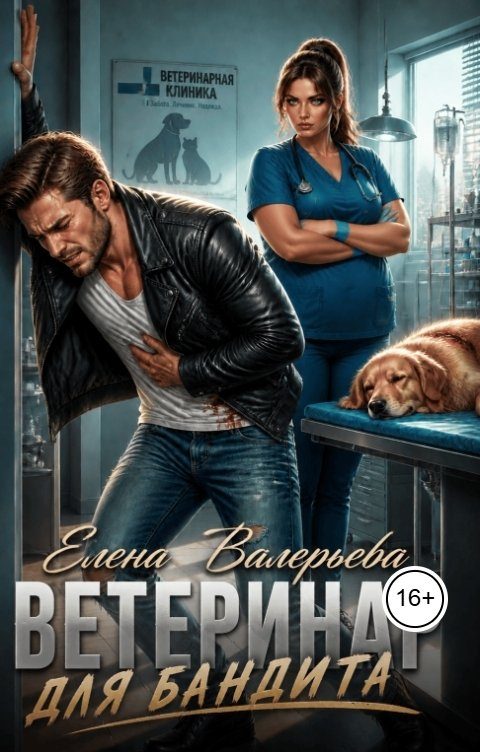 Обложка книги «Ветеринар для бандита»