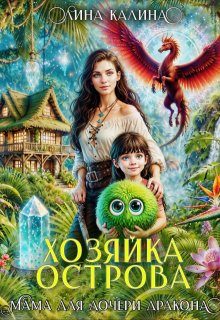 Обложка книги «Хозяйка острова. Мама для дочери дракона»