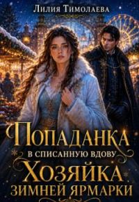 Обложка книги «Попаданка в списанную вдову. Хозяйка зимней ярмарки»
