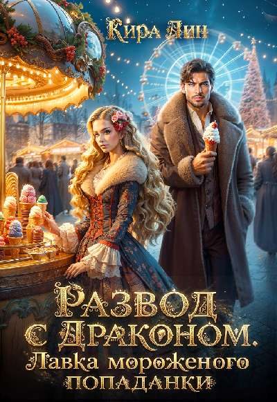 Обложка книги «Развод с драконом. Лавка мороженого попаданки»