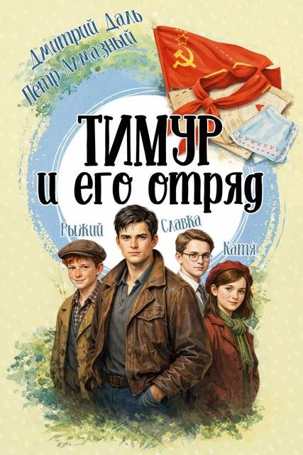 Обложка книги «Тимур и его отряд»