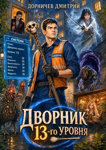 Обложка книги «Дворник 13-го уровня. Том 5»