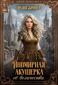 Обложка книги «Иномирная акушерка ее величества»