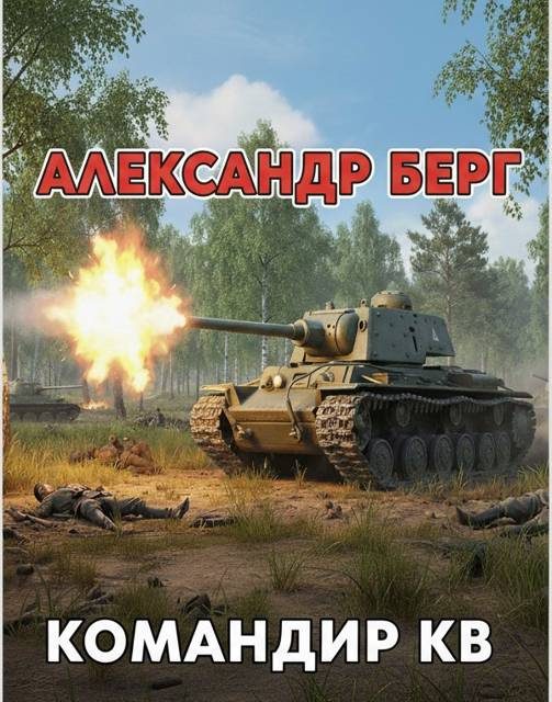 Обложка книги «Командир КВ»