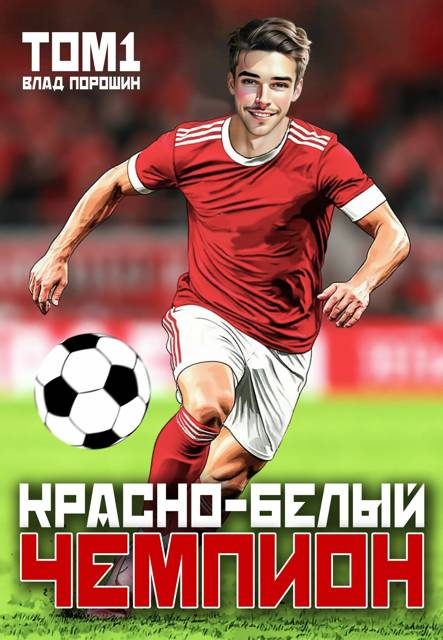 Обложка книги «Красно-белый чемпион. Том 1»