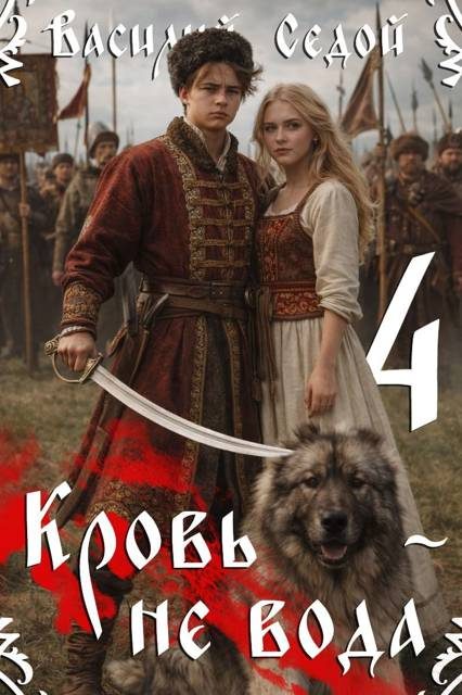 Обложка книги «Кровь не вода 4»