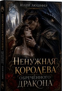 Обложка книги «Ненужная королева обречённого дракона»