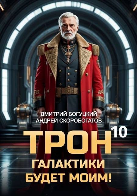 Обложка книги «Трон галактики будет моим! Книга 10 — Мёртвая рука»
