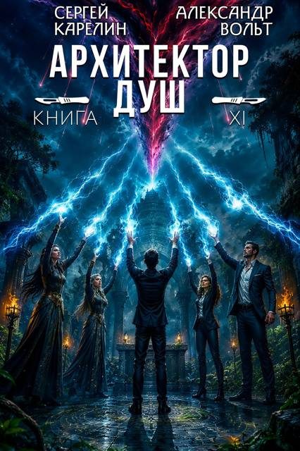 Обложка книги «Архитектор душ XII. Последнее дело Громова. Часть 1»