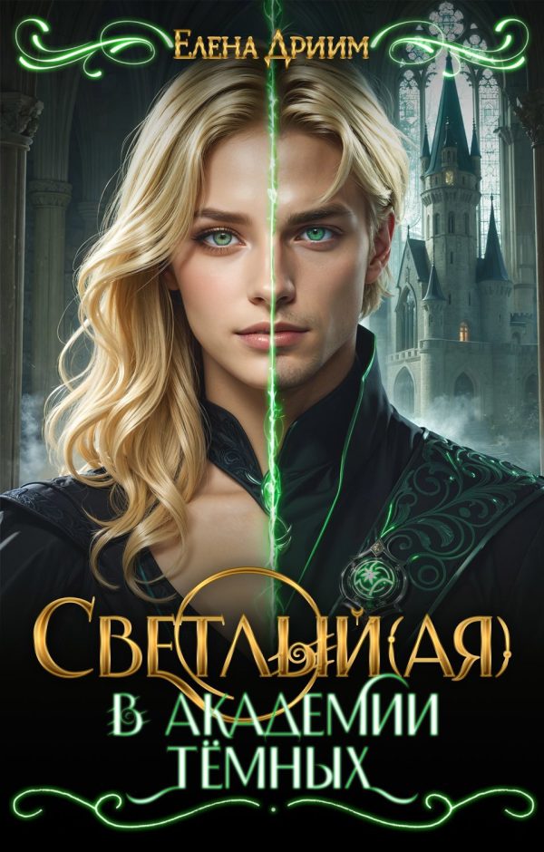 Обложка книги «Светлый(ая) в академи тёмных»