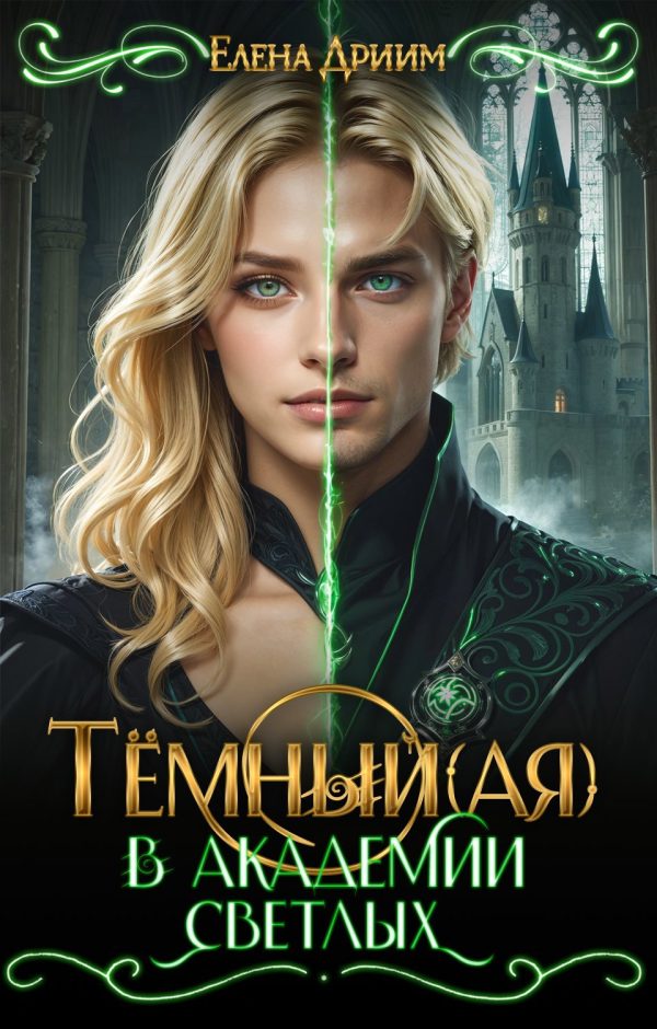 Обложка книги «Тёмный(ая) в академии светлых»