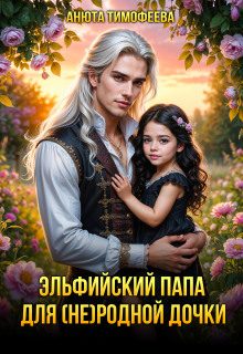 Обложка книги «Эльфийский папа для (не) родной дочки»